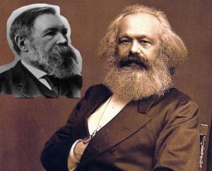Karl Marx (1818-1883) and Friedrich Engels (1820 - 1895)